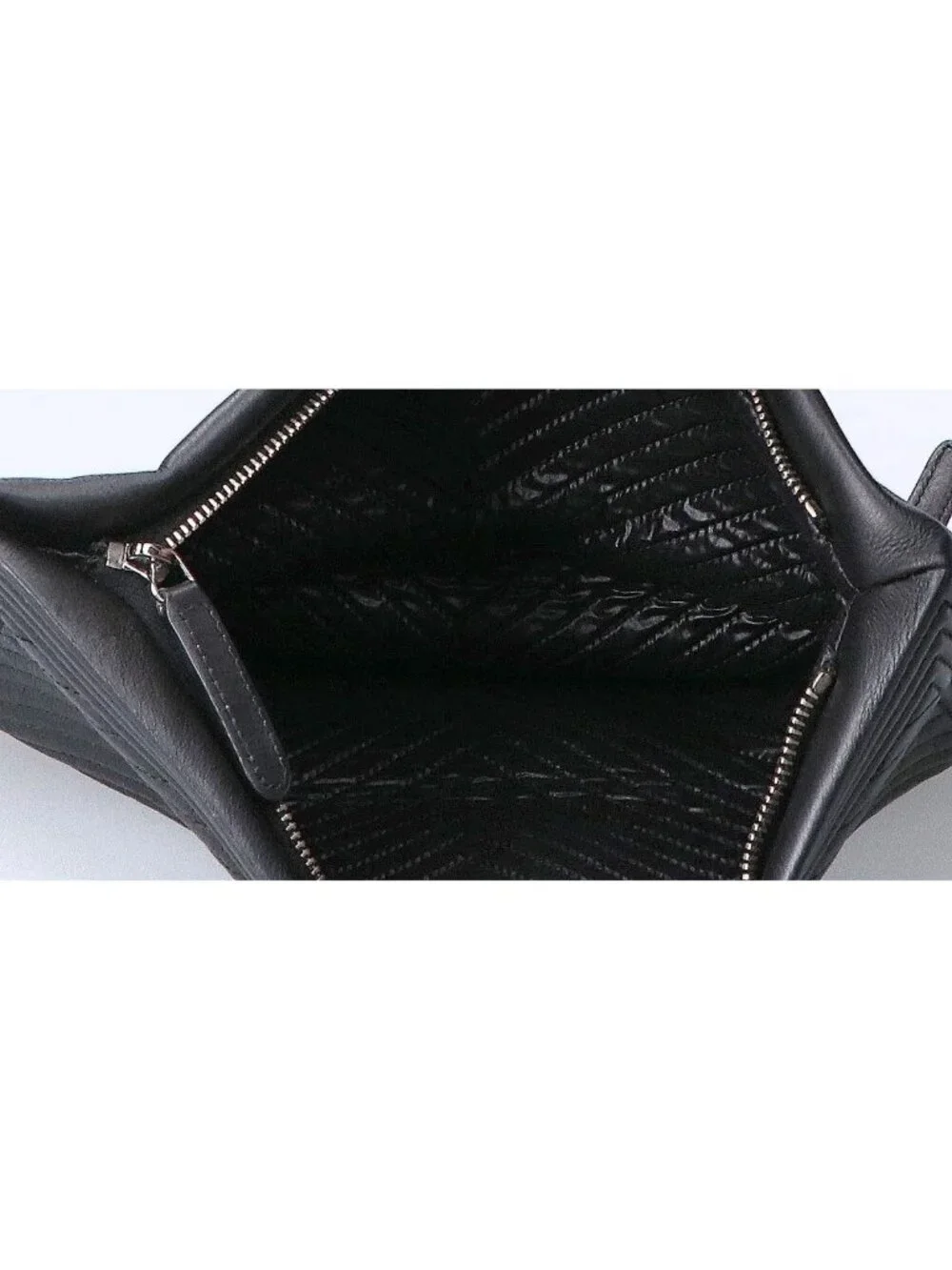 Chanel 21 Lambskin CC Logo Boy Chef Blanc Stitch Clutch Bag